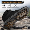 thumbnail image 7 of MeMoride Men's Waterproof Hiking Boots Outdoor Mid Trekking Lightweight Mountaineering Shoes, 7 of 7