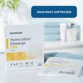 thumbnail image 2 of McKesson Hydrocolloid Wound Dressing, Sterile Thin Bandage, 4 in x 4 in, 10 Count, 1 Pack, 2 of 11