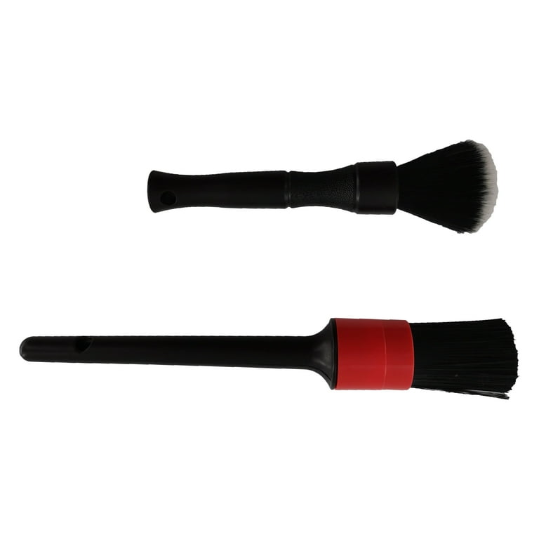  2 Pcs Double Head Brush for Car Cleaning, Portable Car