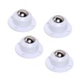 thumbnail image 4 of Juego de 4 mini ruedas giratorias autoadhesivas de 360 grados de rotación Ruedas de acero inoxidable Ruedas para muebles pequeños Contenedor Blanco Sunnimix ruedas ruedas, 4 of 6