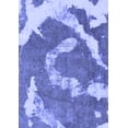 thumbnail image 1 of Ahgly Company Machine Washable Indoor Rectangle Abstract Blue Modern Area Rugs, 8' x 12', 1 of 4