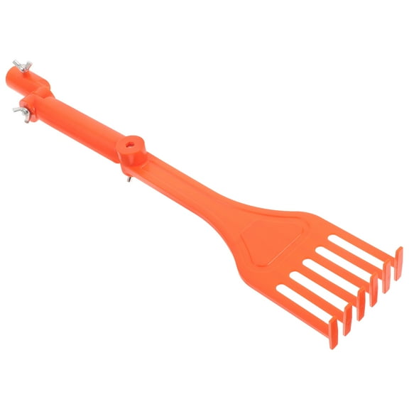Worgeous 1 Set Yard Leaves Gutter Tool Roof Gutter Cleaner Gutter Clean Tool Gutter Leaf Cleaning Rake Roof Gutter Leaves Cleaner Outdoor Gutter Duster Rake