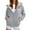 C-Grey, variant on Cnbwig Oversized Hoodies for Women Fleece Zip Up Hoodie Winter Warm Soft Solid Color Thick Lined Jacket with Pocket Coat for Outdoor Sports Women's Pullover Jacket for Fall Beige L