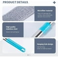 thumbnail image 2 of Retractable Gap Dust Cleaner, 2025 New Extendable Microfiber Duster with Bendable & Removable Head, Washable Dusting Brush for Home, Kitchen, Car & Hard-to-Reach Areas (1), 2 of 8