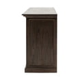 thumbnail image 6 of NovaSolo Halifax Mindi Mahogany Wood Classic Buffet - Black, 6 of 7