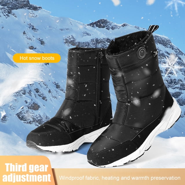 Zapatos de pie con calentador de carga inteligente, botas de nieve cálidas reemplazables para hombres y mujeres Hugtrwg Para estrenar