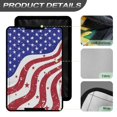 thumbnail image 4 of Psesaysky RV Door Window Shade Cover Privacy and UV Rays Protection Blackout Shades Novelty American Flag RV Interior Accessories 17.3x26 inch, 4 of 7