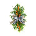 thumbnail image 3 of Guirnalda Floral de vid Artificial de Pascua, artesanías decorativas para fiestas navideñas, decoración interior, decoraciones de guirnaldas duraderas Zanahoria de arco, 3 of 8