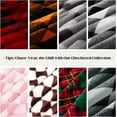 thumbnail image 5 of Fleece Throw Blankets, Gradient Pink Buffalo Plaid Throw Blanket for Couch Sofa Bed, Soft Warm Fuzzy Cozy Plush Checkered Blanket, Lightweight Farmhouse Decor 50" x 60" (Light Deep pink plaid), 5 of 6