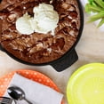 thumbnail image 6 of Spice By Tia Mowry Savory Saffron 12 Inch Cast Iron Skillet with Pouring Spouts, 6 of 7