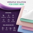 thumbnail image 2 of Incontinence Bed Pads - 1 Pack 18” x 24” Reusable Waterproof Mattress Protectors - Highly Absorbent, Machine Washable - for Children, Pets and Seniors - Assorted Colors - Royal Care, 2 of 5