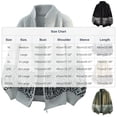 thumbnail image 3 of Men's Sweaters Full Zip Up Stand Collar Knitted Cardigan Jackets for Men Long Sleeve Loose Fall Winter Outerwear (L, Black), 3 of 4