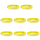 thumbnail image 1 of Pulsera Palestina Libre Silicona Goma () Amarillo, 1 of 5