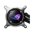 thumbnail image 4 of ASUS ROG STRIX LC II 240 ARGB - Processor liquid cooling system  - Radiator Size:  240 mm - (for: LGA1156, LGA1366, LGA1155, LGA2011, LGA1150, LGA2011-3, LGA1151, AM4, LGA2066, TR4, LGA1200) - copper base - 120 mm, 4 of 7