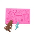 thumbnail image 2 of putnchl Silicone Resin Molds Christmas Tree Leaves Deer Fondant Mould Tools Kitchen Baking Accessories, 2 of 5