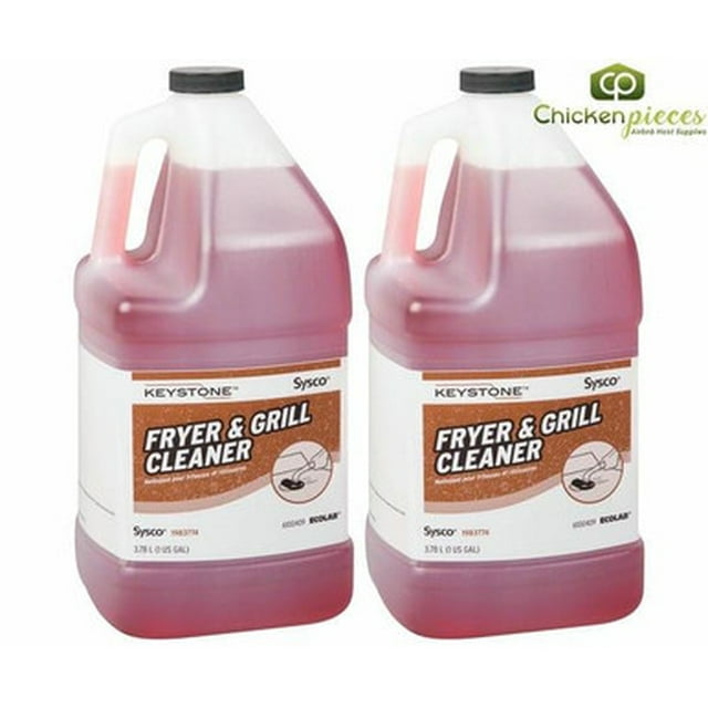 Keystone Nettoyant Friteuse et Gril 3,78 L/1 Gallon (2/caisse) Formule Active Double