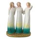 thumbnail image 1 of Three Sisters Resin Abstract Figure Sculpture Hand-Painted Resin Small Statue Craft Desktop Ornament Gift for Friends Sisters, 1 of 5