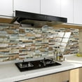 thumbnail image 4 of Self-adhesive Peel And Stick Wallpaper 3D Stone Design Brick Wall Tile For Home Bathroom Kitchen Backsplash, 36 Packs, 4 of 6