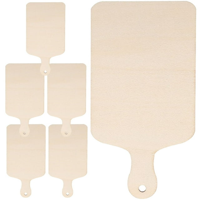 10Pcs Craft Cutting Board Wood Craft Supplies Wooden Boards for Crafts Wood Crafts Small Cutting
