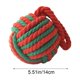 thumbnail image 3 of CaiYueKe Circular Rope Woven Door Stopper Heavy Weight Door Draft Stopper For Home Restaurant Bar Windproof No Drilling Damage Wall Decorative Collision Prevention Door Stop, 3 of 7