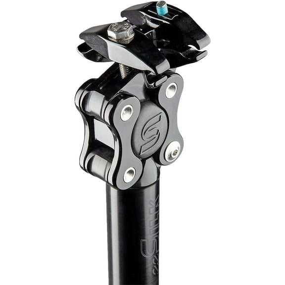 Cane Creek eeSilk  Suspension Seatpost - Alloy, 31.6 x 387mm, 35mm Travel, Black