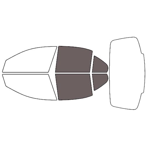 Avery Dennison NR Nano Ceramic IR Window Tint Kit Compatible with Mercedes-Benz C-Class 2015-2021