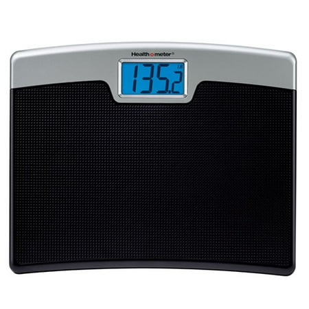 HealthoMeter Large Platform Digital Lithium Scale, Black