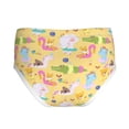 thumbnail image 2 of Pofeuu Summer Animals Print Boy's Briefs Toddler Boys' Underwear, Organic Cotton, Comfort Briefs-Large, 2 of 7