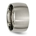 thumbnail image 4 of Chisel Titanium Brushed 12mm Half Round Band, 4 of 7
