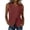 #085-Red, variant on Craaazy Women's Fashion Solid Color V-Neck Sleeveless Cotton Linen Top with Wrap Tie Detail Casual Comfy Blouse Gifts