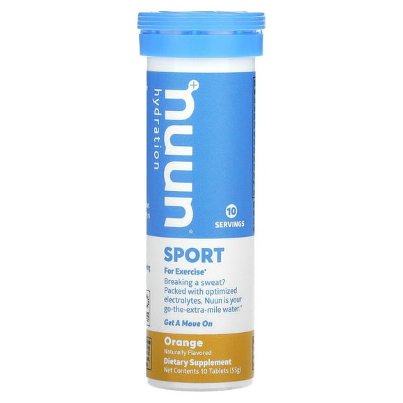 NUUN Hydration Sport Single Tube Orange -- 10 Tablets