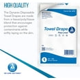 thumbnail image 5 of Dynarex Disposable Towel Drapes, Sterile, 18" x 26", 50 Count, 5 of 7