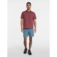 thumbnail image 2 of Ozark Trail Men's Popover Shirt with Short Sleeves, Sizes S-3XL, 2 of 5