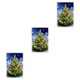thumbnail image 2 of Bearachild Navidad DIY diamante pintura Rhinestone pared arte vacaciones decoración regalos muñeco de nieve hogar pinturas oficina casa tipo 7 Tipo 7 3piezas Bearachild CBP181990, 2 of 6