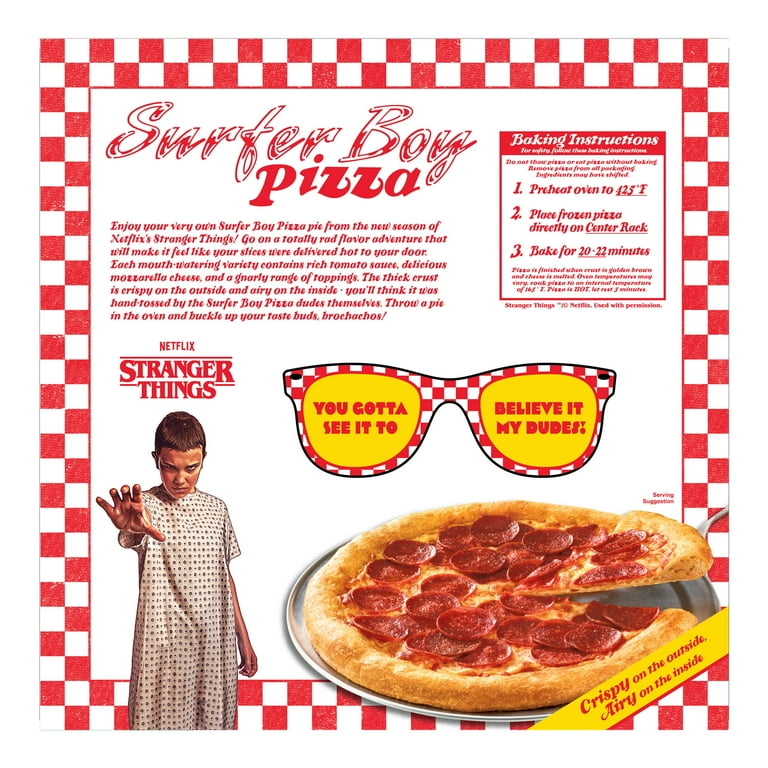 Netflix Stranger Things Surfer Boy Pepperoni Frozen Pizza, 23.0 oz