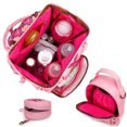 thumbnail image 6 of Wrangler Callie 3-Piece Diaper Bag Backpack Set with Pacifier Case and Bottle Bag, Pink, 6 of 8