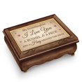 thumbnail image 1 of Caja de música The Bradford Exchange Granddaughter I Love You, 1 of 3