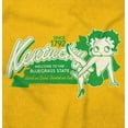 thumbnail image 2 of Betty Boop Kentucky State Map Outline Women's Graphic T Shirt Tees Brisco Brands L, 2 of 6