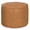 Distressed Camel Brown, variant on Simpli Home Brody 20 inch Wide Boho Round Pouf in Distressed Dark Brown Vegan Leather