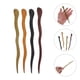 thumbnail image 2 of 4 palillos de madera para el cabello, horquillas decorativas de madera maciza, soporte para moños chinos, palillos chinos para el cabello, 2 of 7