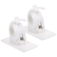 thumbnail image 1 of 2 Pcs Supports Universels Autocollants pour Tringle à Rideaux Crochets Supports, 1 of 8