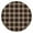 Black Beige and, variant on Red Black Checkerboard Checkered Pattern Round Fitted Tablecloth with Elastic Edge,Dining Table Cover Waterproof,Outdoor Round Tablecloth for Camping,Dining,Indoor and Outdoor