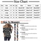 thumbnail image 3 of Mujeres sueltas casual 3/4 manga sin tirantes estampado blusa casual camiseta túnica tops Fridja  czfsfas1635, 3 of 7