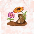 thumbnail image 4 of Inktastic Cute Chipmunk on Lunch Break with Flowers Boys or Girls Baby Bodysuit, 4 of 5