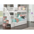 thumbnail image 3 of AFI Woodland Staircase Bunk Bed Twin over Twin with 2 Bed Drawers, White, 3 of 8