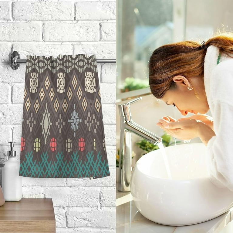 Aztec bath towels sale