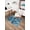 Maldives, variant on 40" x 54" Alesund Beige & Gray 1/2" Rug’d Chair Mat™