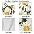 thumbnail image 4 of luoweisi Men's Beach Shorts Quick Dry Swim Trunks with Mesh Lining Daisy L, 4 of 5