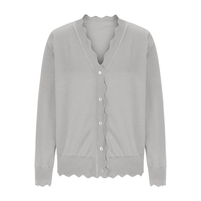 Erwazi Cardigan Sweaters for Women Fall Trendy Button Down Open Front Lightweight Cardigans