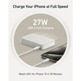 thumbnail image 3 of Anker MagGo Power Bank, Qi2 Certified 15W Ultra-Fast MagSafe-Compatible Portable Charger, 10,000mAh Battery Pack with Smart Display and Foldable Stand, 3 of 7